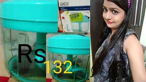 अच्छा है या बेकार ? ! handy vegetable chopper review & demo / vegetable cutter / chopper vegetable