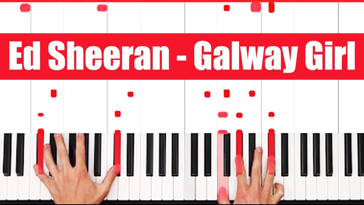 Galway Girl Sheet Music, Ed Sheeran