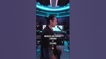 Thumbnail of When MONGOLIAN THROAT SINGING meets TECHNO 😱 #shorts