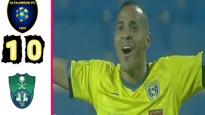 ملخص اهداف مباراة التعاون والاهلي 1-0 الدوري السعودي هدف نيلدو الصاروخي