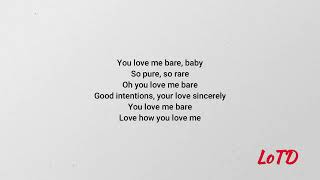 Joby Jay - Bare (lyrics)