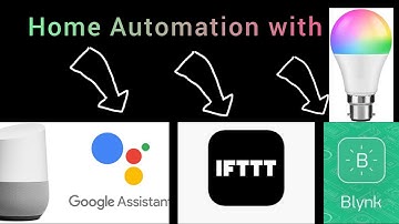 Smart Home Automation using Google Assistant and NodeMCU.
