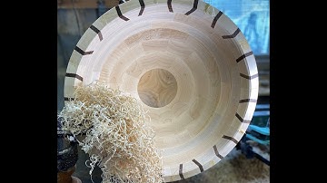 WoodTurning Woah! My Largest Segmented Bowl Yet #SegmentMM