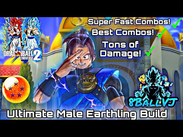 Dragon Ball Xenoverse 2 The Ultimate Male Earthling Build! - Youtube