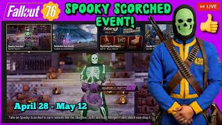 🔴 Fallout 76: Spooky Scorched (Rip Daring Weapons Expert Extraordinaire) NEW UPDATE - [LIVE]