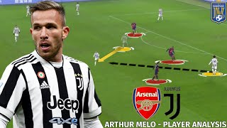Как Артур Мело мог бы тактически улучшить полузащиту «Арсенала» | Артур Мело | Анализ игроков