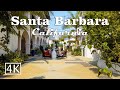 Santa Barbara Downtown - California - Walking Tour [4K]