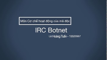 Botnet IRC đơn giản