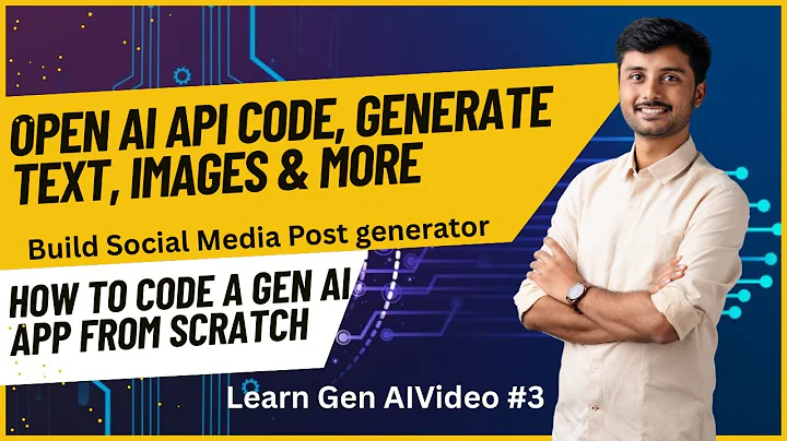 OpenAI API Code Tutorial | Generate Images, Audio & More using Python | Social Post generator Code