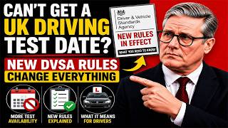 Can't Get a UK Driving Test Date New DVSA Rules Change Everything