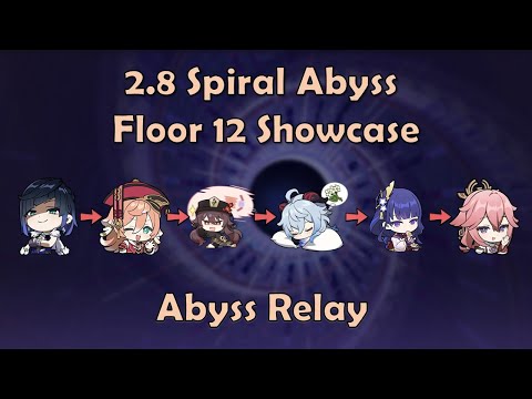 Solo Abyss Relay (10k subs special) - 2.8 Spiral Abyss Floor 12 Clear Showcase (9star)