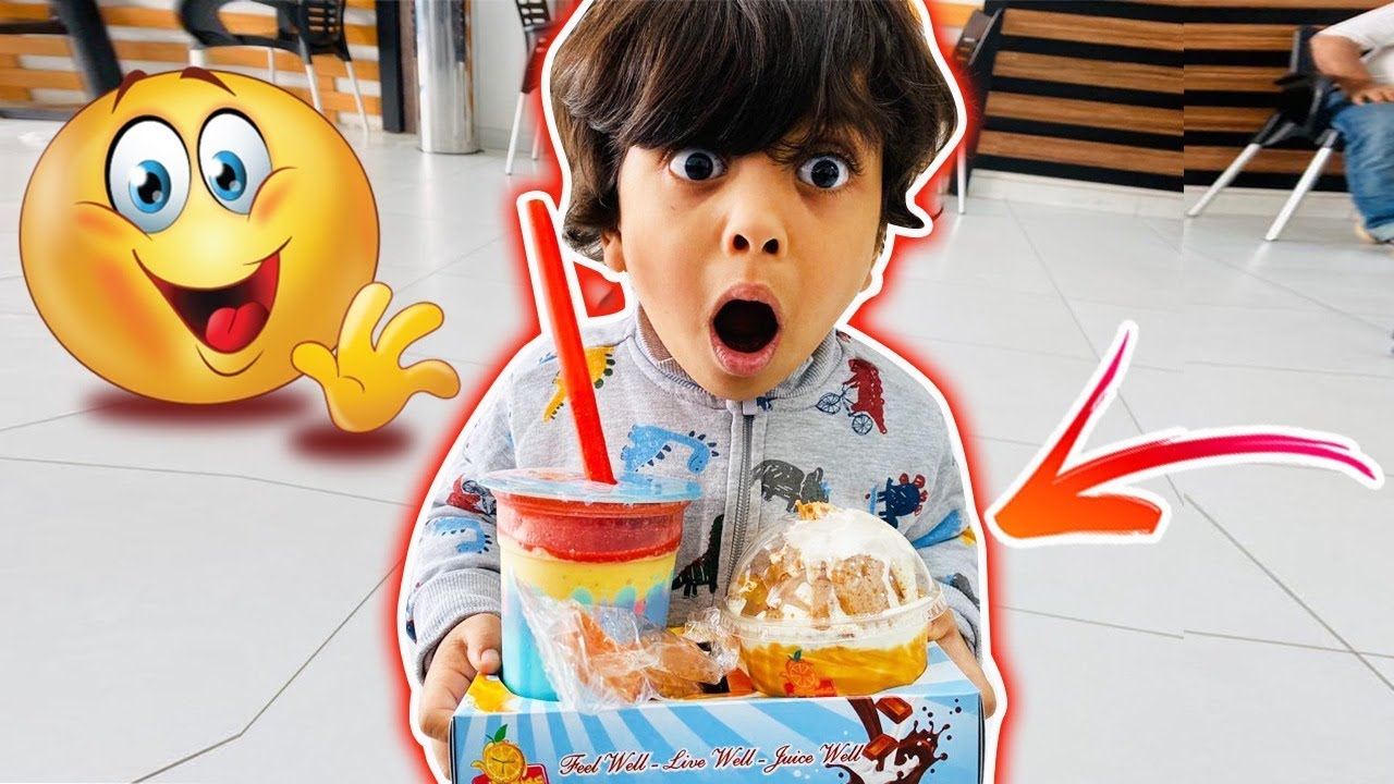 حمودي مقلب حمود وفراج واشترى ايس كريم🍦😍😂