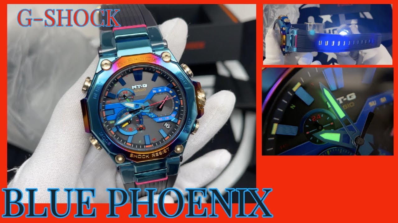 Mtgb00 Blue Phoenix Limited Edition G Shock Watch Best Of 21 Mtb00ph 2a Complete Overview Youtube