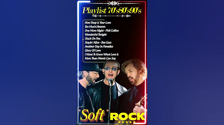 Bee Gees Greatest Hits Full Album 2024 ~ Top 100 Best Soft Rock Of Bee Gees