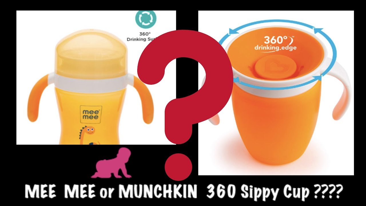 Munchkin and Tommee Tippee Sippy Cup Review and Comparison with Demo 2021 │  Mom Life - CassieTV 