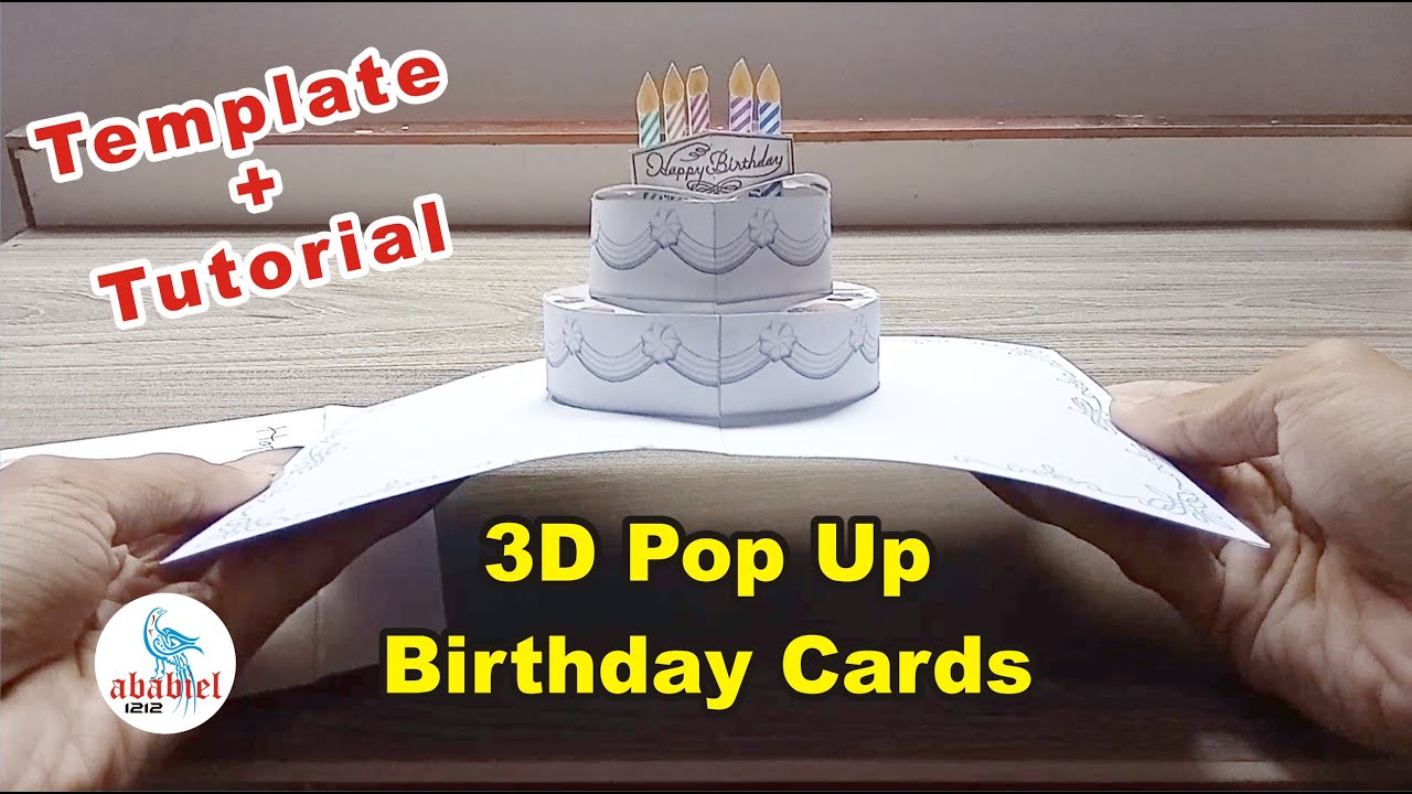 3D Pop Up Cards | Birthday Cards DIY | - YouTube