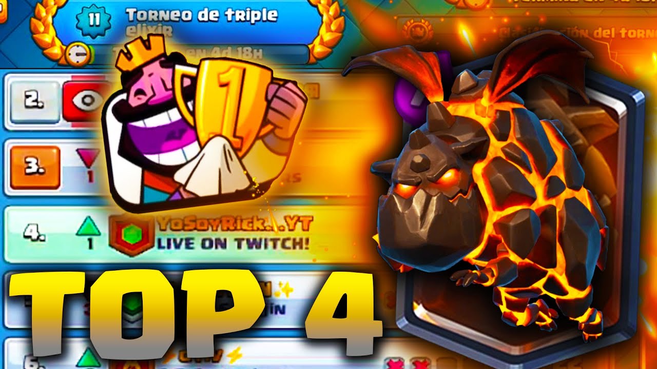 El *MEJOR MAZO* para el Torneo Mundial de Triple elixir! Clash Royale YoSoyRick