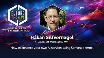 Håkan Silfvernagel - How to enhance your own AI services using Semantic Kernel