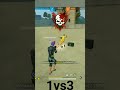 1vs3 😳 ump jod #freefire #totalgaming