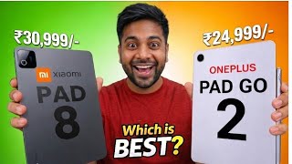 Xiaomi Pad 8 vs Oneplus Pad Go 2 Which is Best 🔥🔥🚀🚀🚀 #xiaomipad8 #onepluspadgo2 