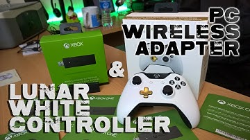 Xbox One Lunar White Controller & Wireless Adapter for Windows 10 Review
