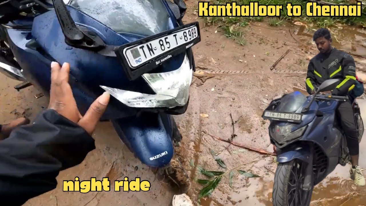 Kanthalloor to Chennai | Tamil Moto Vlog | Suzuki Gixxer SF 250 | Group Ride | 