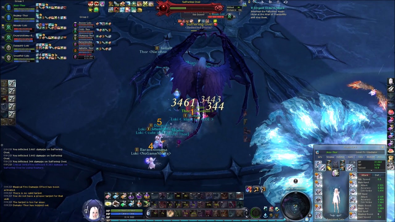 AION 5.8 - Narakkalli Hard Mode - Gladi POV #3