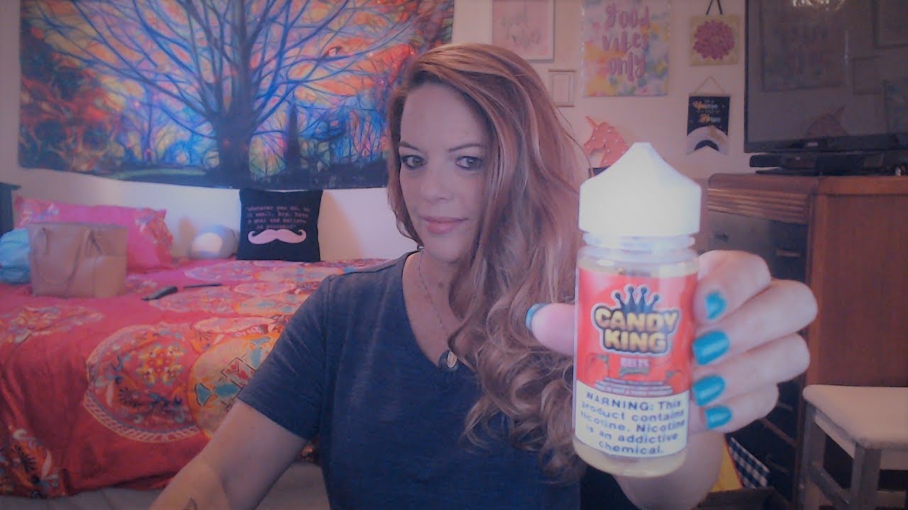 Candy King Strawberry Belts E Liquid Review!! YouTube