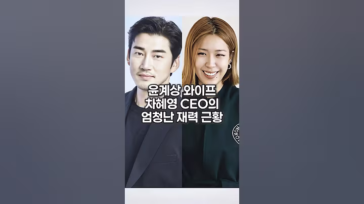 윤계상 와이프 차혜영 CEO의 엄청난 재력 근황