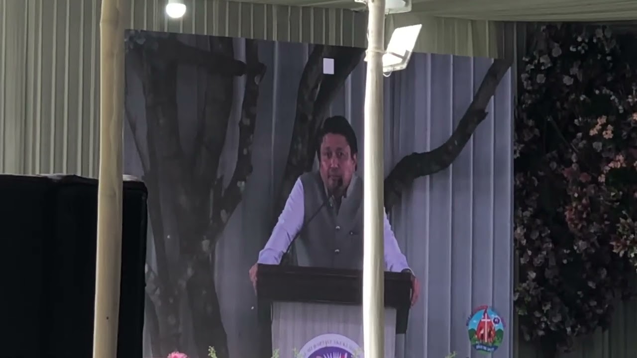 Shri Jacob zhimomi Hon,ble minister PHED.Atsa kivi 