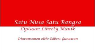 Satu Nusa Satu Bangsa Instrumental (Aransemen) Ciptaan L Manik