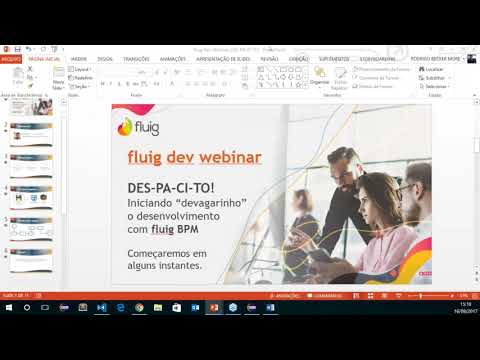 1º fluig dev webinar: DES-PA-CI-TO! Iniciando “devagarinho” o desenvolvimento  com fluig BPM