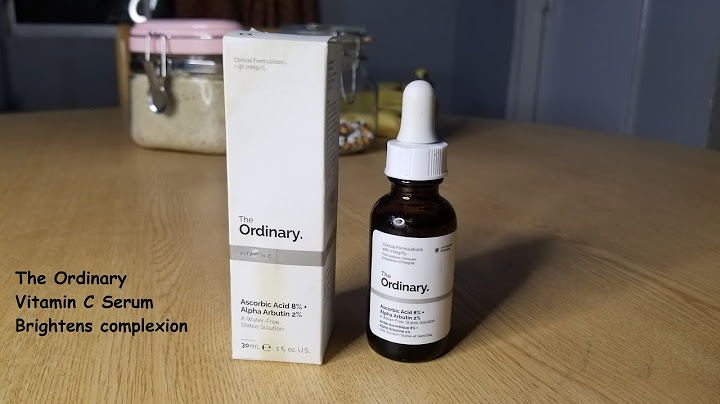 The Ordinary Vitamin C serum review