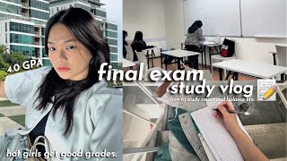 final exam study vlog 📖 | 4.0 GPA, being productive while still having fun | TAYLOR'S UNIVERSITY