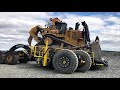 Sleipner DB120PLUS carry Caterpillar D11T dozer (long video)
