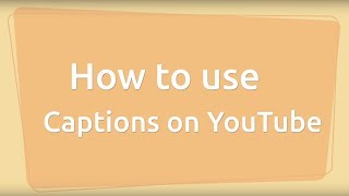 CSC Tech Tip #3 - How to turn on captions