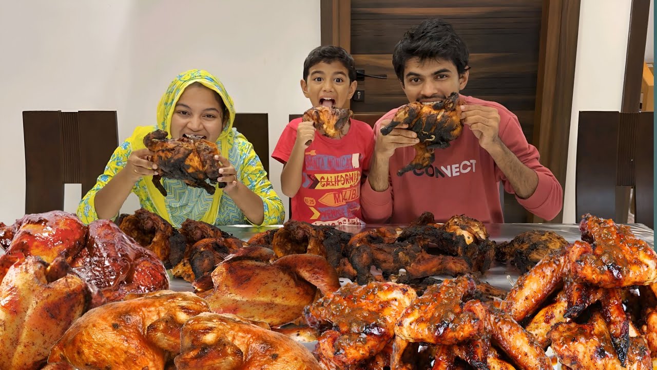 MUTHU SEMMA COMEDY..🤣 in CHICKEN EATING CHALLENGE..