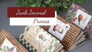 How I make Junk Journals / Process