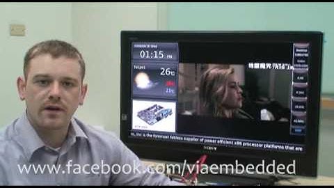 New VIA P720 Pico-ITX Plays HD Video