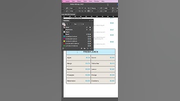 How to Make Tables With Rounded Corners in InDesign