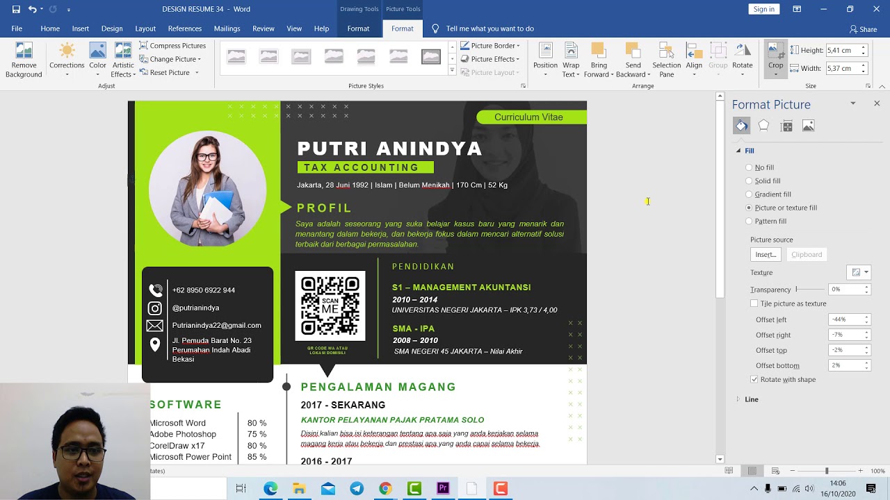 CARA GANTI BACKGROUND FOTO KODE 031 dan 034 