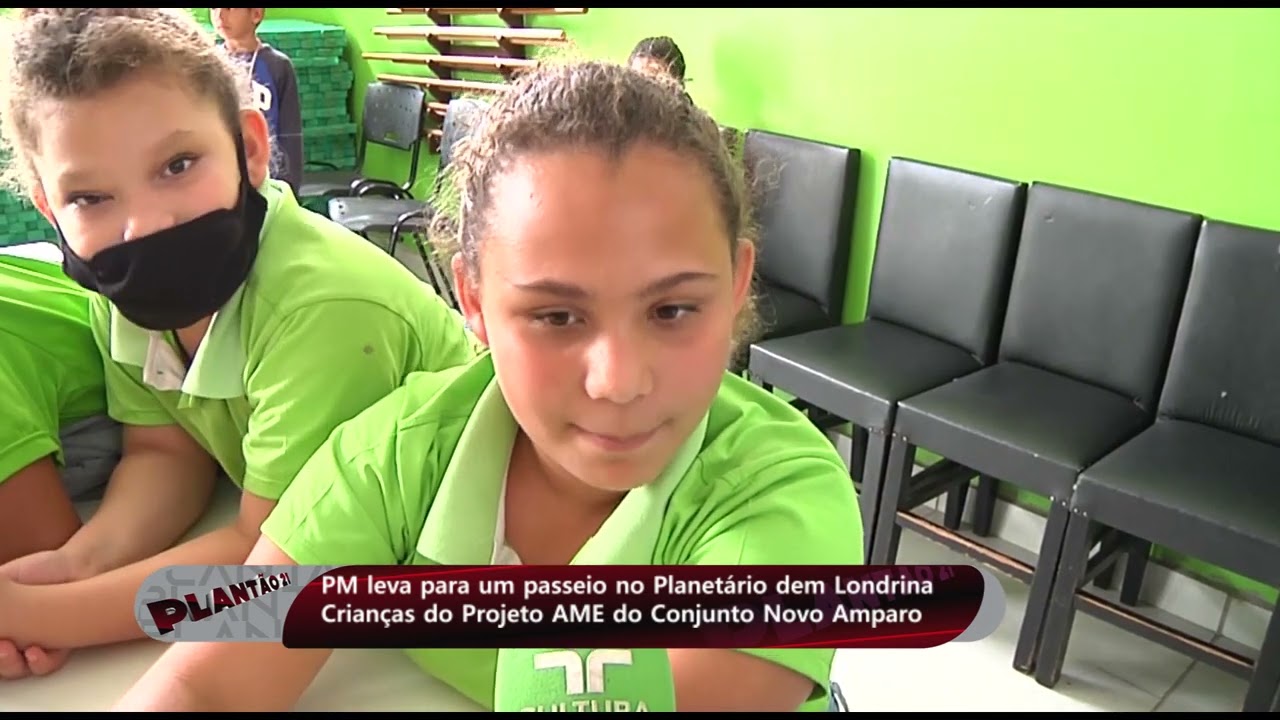 PM LEVA CRIANÇAS DO PROJETO AME PARA PASSEIO NO PLANETÁRIO