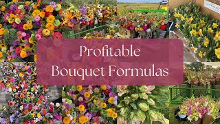 How to Make Profitable Bouquet Recipes All Season Long