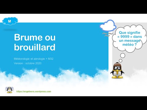 Vidéo: Qu'est-ce que la brume en anglais ?