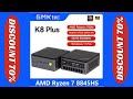 GMKtec K8 Plus Mini PC AMD R7-8845HS NUCBOX Window 11 Pro AMD Radeon™ 780M Oculink*1(PCIE GEN4*4))