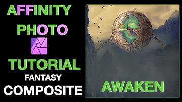 Affinity Photo how to create a fantasy Composite