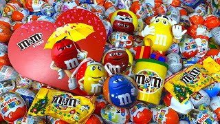 Распаковка Киндер Сюрпризов И Игрушек M&M's.unboxing Rare Kinder, Surprise Eggs And Toys.