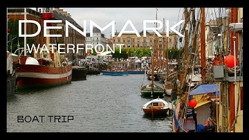 Copenhagen Scenic Canal Tour by Boat [4K HDR]