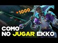 ¡¡Descubre como no jugar EKKO😤!! ¡Perdemos la partida🫣?