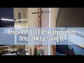 Review AUYLE LED Desk Lamp for Home Office,24W Eye-Caring Desk Light with Clamp,Double Head Bright T